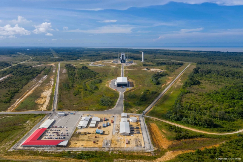 Zone de lancement d&#039;Ariane 6